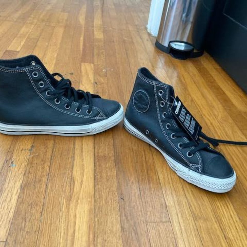 Converse Black High Top Sneakers